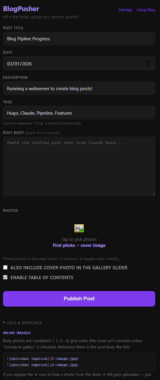 The GUI is clean and simple!